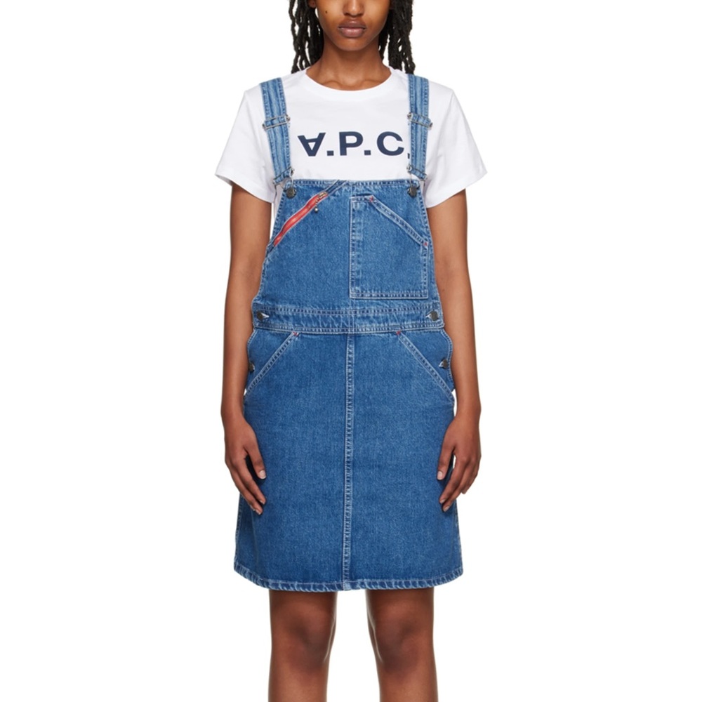 APC Paola Denim Minidress